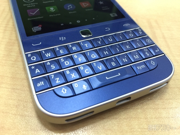 BlackBerry Classicの青いヤツ：週間リスキー
