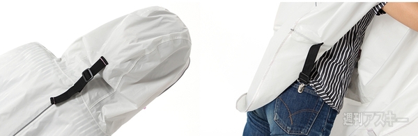 パッカブル・レインポンチョ