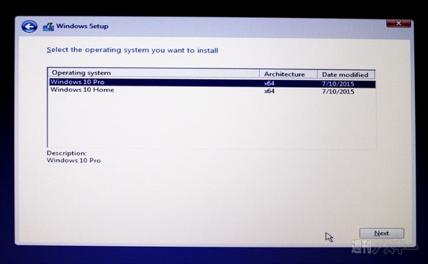 Windows 10 パッケージ　英語版