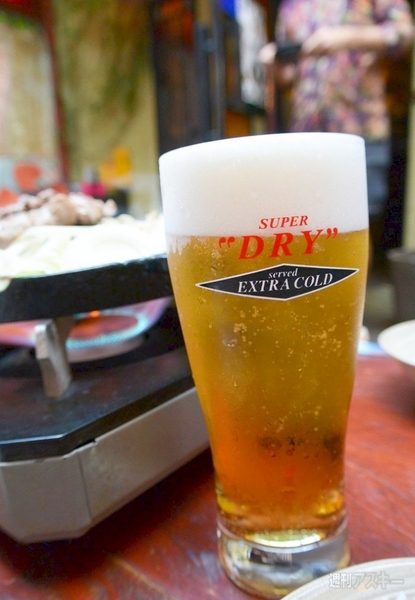 ジビエをビアガーデンで