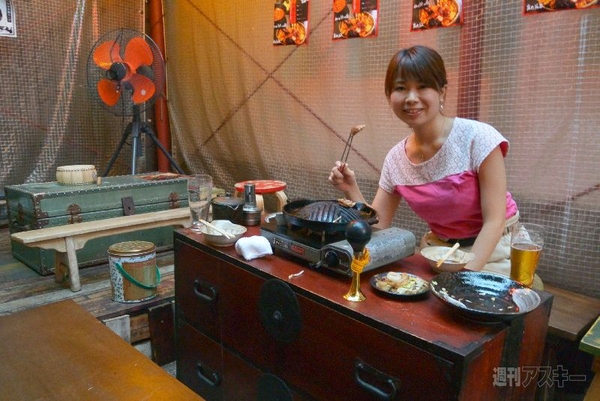 ジビエをビアガーデンで