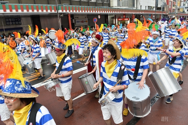 ガンホーのサンバチームのイチ員になってみた!2015【当日編】 