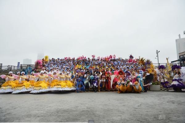 ガンホーのサンバチームのイチ員になってみた!2015【当日編】 