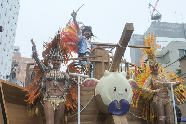 ガンホーのサンバチームのイチ員になってみた!2015【当日編】 