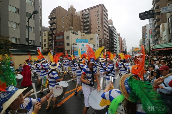 ガンホーのサンバチームのイチ員になってみた!2015【当日編】 