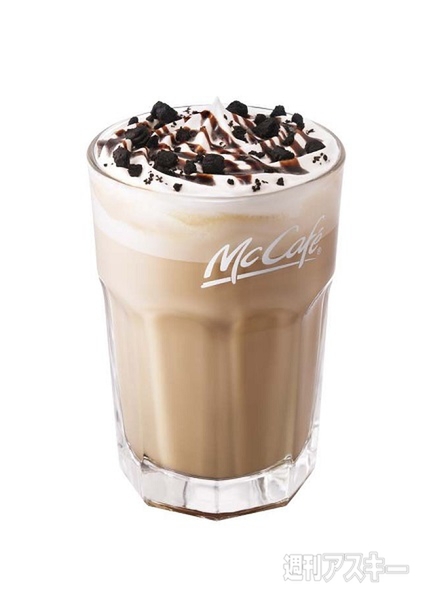 マックカフェで「クッキー＆クリームフラッペ」登場