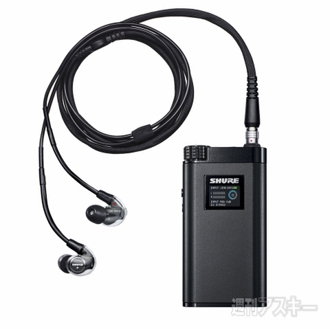 Shure、世界初のコンデンサー式イヤフォン