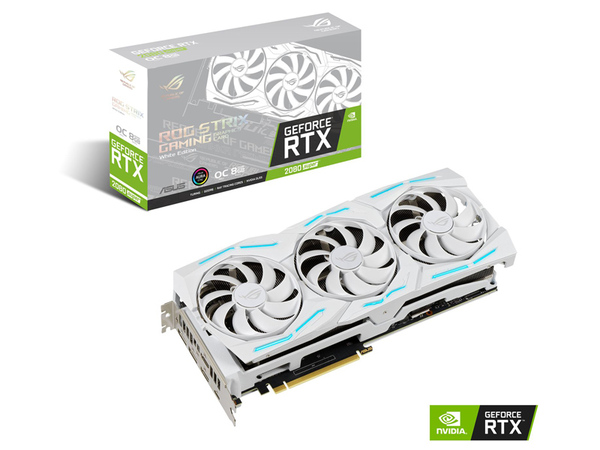 ASCII.jp：ASUS、白色で3連ファン採用の「GeForce RTX 2080 SUPER