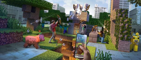 Ascii Jp アスキーゲーム Minecraft Earth が自宅で遊べるように機能変更