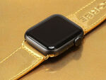 ゴールドやブラウンなど6色から選べる Apple Watch専用バンド