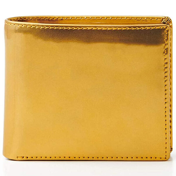 ASCII.jp：内も外もすべてがゴールド！ 虹色に輝く黄金皮革を使った二つ折り財布