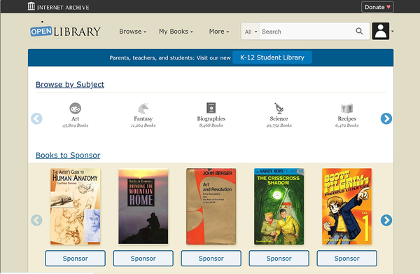 英語学習に使える膨大な蔵書数を誇るデジタル図書館サービス「Open Library」