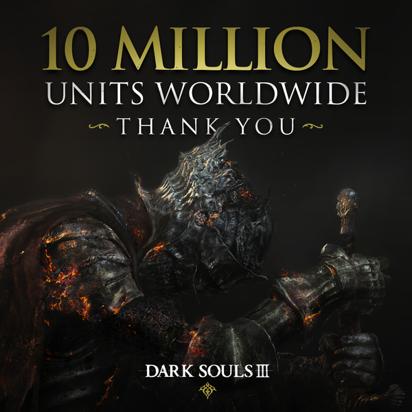 Ascii Jp アスキーゲーム Dark Souls の世界販売本数が1000万本を突破