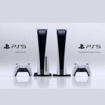 PlayStation 5の本体デザイン発表、Discドライブなしのデジタル・エディションも！