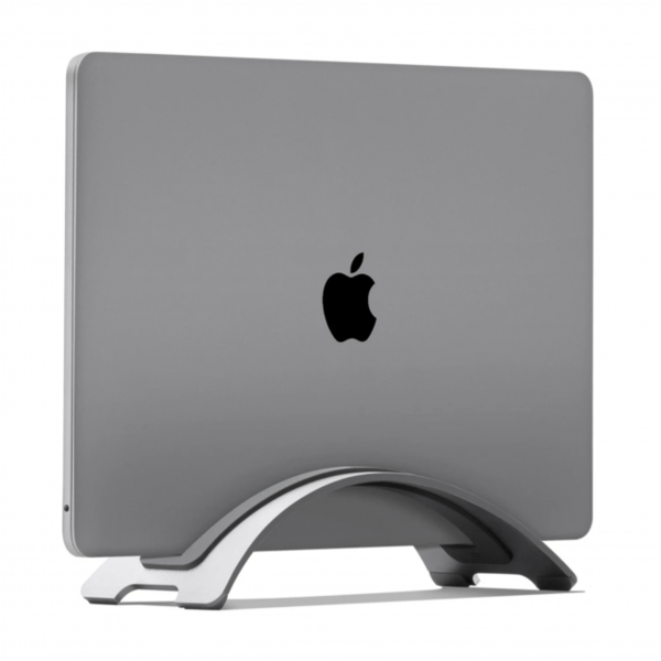 Ascii Jp Macbook Pro Airを縦向きに設置できるアルミニウム製スタンド