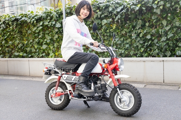 Ascii Jp バイク女子 美環 N Vanにバイクを載せて夢の6輪生活を実現 3 4