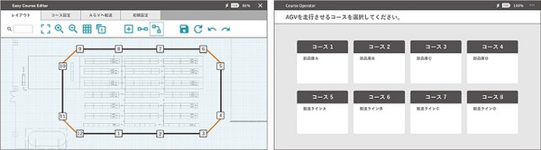 ASCII.jp：シャープ、製品や荷物を無人で搬送する自動搬送装置「TYPE LC」