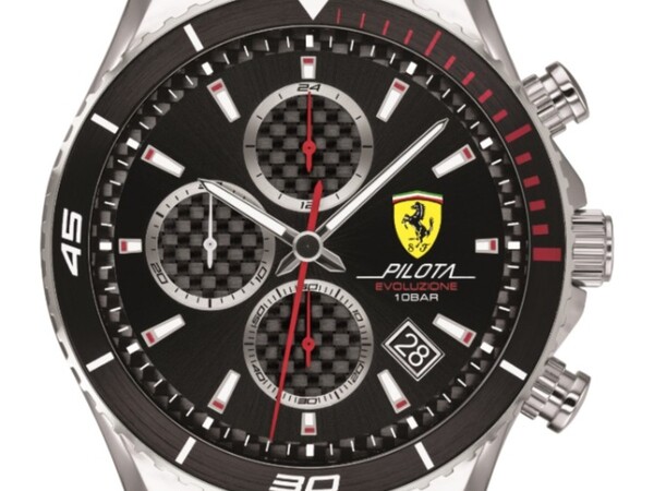 フェラーリ、レーシングカーの計器をイメージした2020年秋冬の新作腕時計