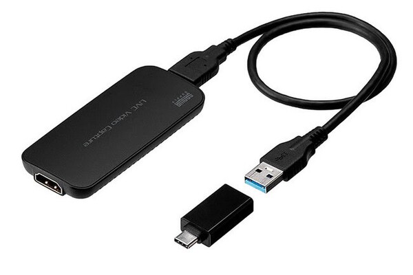 サンワサプライ USB-HDMIカメラアダプタ(USB3.2 Gen1) USB-CVHDUVC1