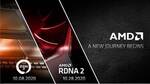 AMD、Zen 3のCPUを10月8日にRDNA 2のGPUを10月28日に発表予定