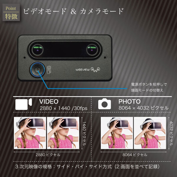 Ascii Jp 3d写真や3d動画を手軽に撮影できるコンパクトカメラとジンバルのセットが3万9800円