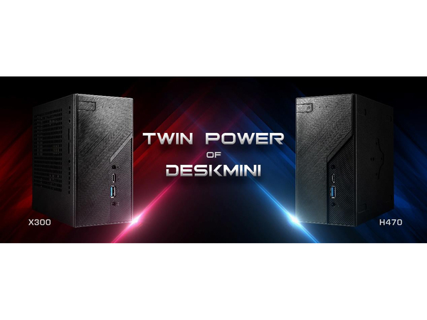 ASCII.jp：ASRock、小型ベアボーン「DeskMini H470／DeskMini X300」を