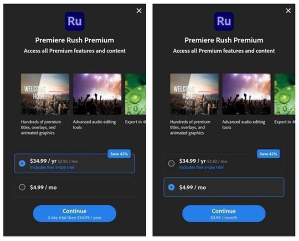 Adobe Premiere Rush にモバイル向けの低価格プランが登場 週刊アスキー