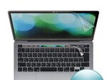 13インチMacBook Pro Touch Bar搭載モデル用の液晶保護フィルム2モデル
