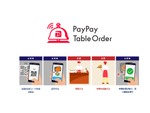 PayPay、飲食店で自分のスマホからオーダーできる「PayPayテーブルオーダー」開始