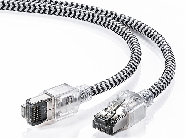 ASCII.jp：40GBASE-T対応のCAT8適合メッシュLANケーブル、サンワ