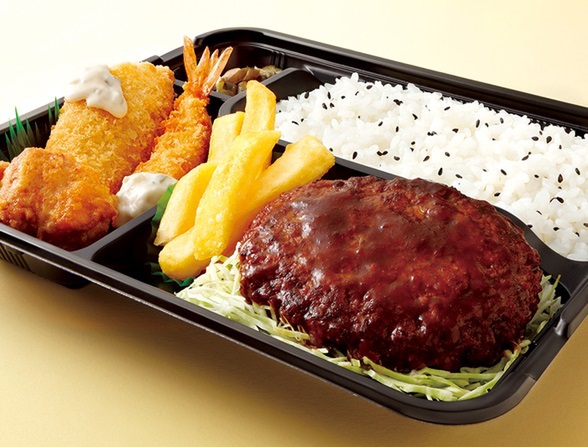 ASCII.jp：オリジンに肉感たっぷり新ハンバーグ！エビフライや唐揚げ