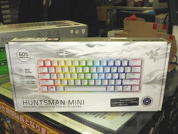 公式ショップ】 Razer Huntsman Mini 小型 ゲーミングキーボード