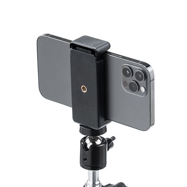 Ascii Jp ウェブカメラやスマホで俯瞰撮影ができるスタンド2モデル サンワから