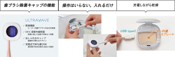 ASCII.jp：蓋を閉めれば自動で除菌＋乾燥「MEDIK 充電式歯ブラシ除菌キャップ（ニューモデル）」が4950円