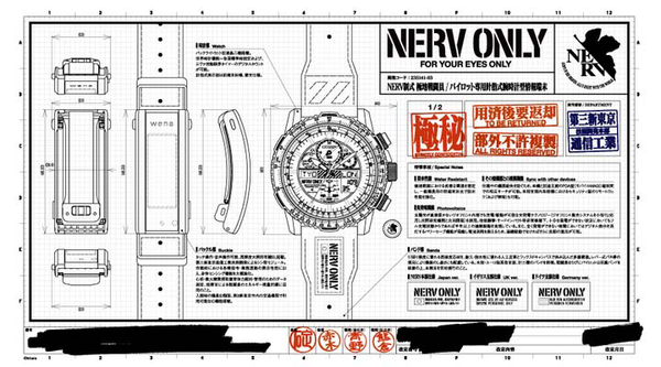ASCII.jp：【予約開始】wena 3×エヴァ「NERV制式」パイロット専用エコ 