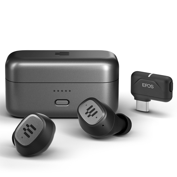 EPOS GTW 270 Hybrid ワイヤレスイヤホン　試着のみ USBドングルで低遅延を実現した完全独立型のゲーミング