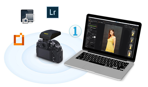Ascii Jp デジカメとパソコンをワイヤレスで接続 リモートコントロールや撮影画像の転送が可能な便利撮影デバイス Camfi Pro Plus