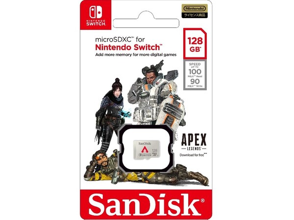 ASCII.jp：Apex Legendsデザイン、Nintendo Switch用のメモリカード発売