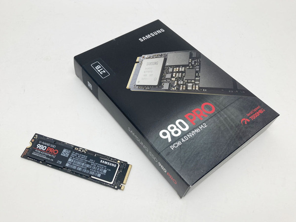 Samsung のPCIe 4.0対応SSD「980 PRO」に2TBモデルが登場、その実力を他の2TBモデルと比較検証 (1/3)