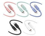 Anker、柔軟性とカラフルさが売りの「USB-CーLightning」ケーブルの新製品