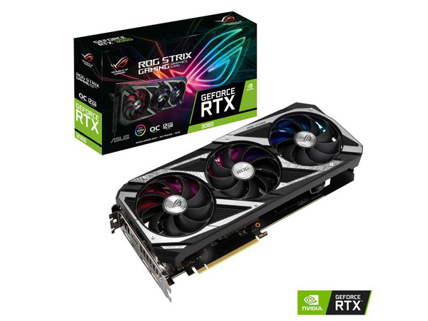 ASCII.jp：GeForce RTX 3060をオーバークロック！ 3連ファン採用ビデオ