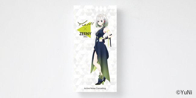 バーチャルシンガーYuNiの声が楽しめる、Zeeny ANC×YuNiコラボイヤホン