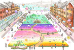 横浜赤レンガ倉庫で美しい花畑とリラックス空間を演出、「FLOWER GARDEN 2021」3月26日から開催
