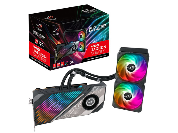 ASCII.jp：ASUS、Radeon RX 6900 XT搭載の水冷ビデオカード「ROG-STRIX