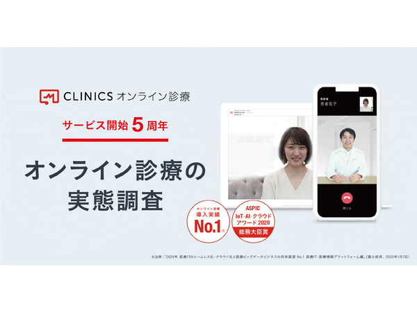 日本全国でオンライン診療の普及が進み、二次医療圏のおよそ70％をカバー