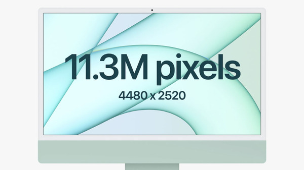 Ascii Jp 7色で登場の新 Imac は Apple M1搭載で本体部はタブレットみたいな薄さ