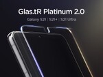 Galaxy S21シリーズ専用の指紋認証可能ガラスフィルム「Platinum」を発売