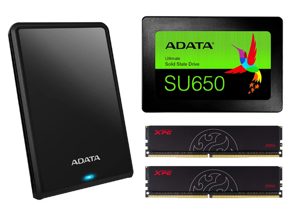 ADATAのポータブルHDD・内蔵SSD、メモリー製品がAmazonにてセール販売中