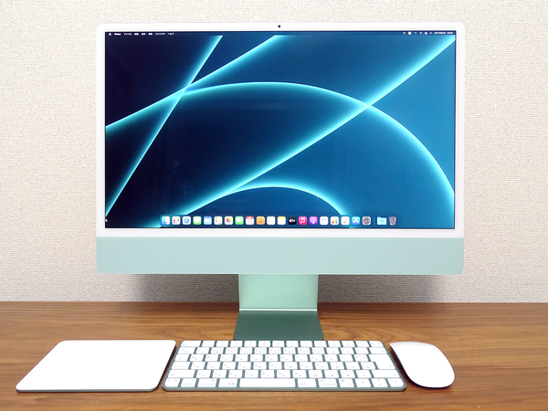iMac 24 グリーン2021年