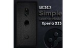 「Xperia XZ3 SO-01L / SOV39」のスマホケース「シンプル レザー モデル」が発売